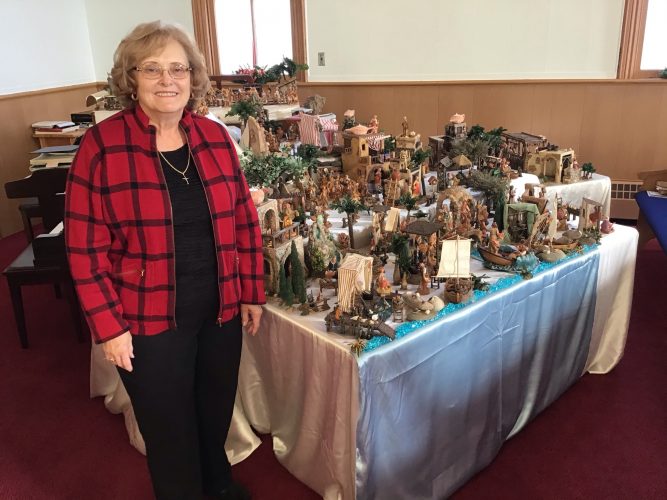 Claysburg woman finds peace in sharing expanded Nativity scene